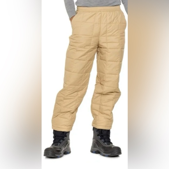 The North Face Men’s Quilted Puffer Khaki Pants